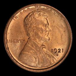 1921-s Lincoln Cent Near Top Pop! 1c ms64+ rd SEGS