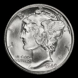 1940-s Mercury Dime Near Top Pop! 10c ms68 FSB SEGS