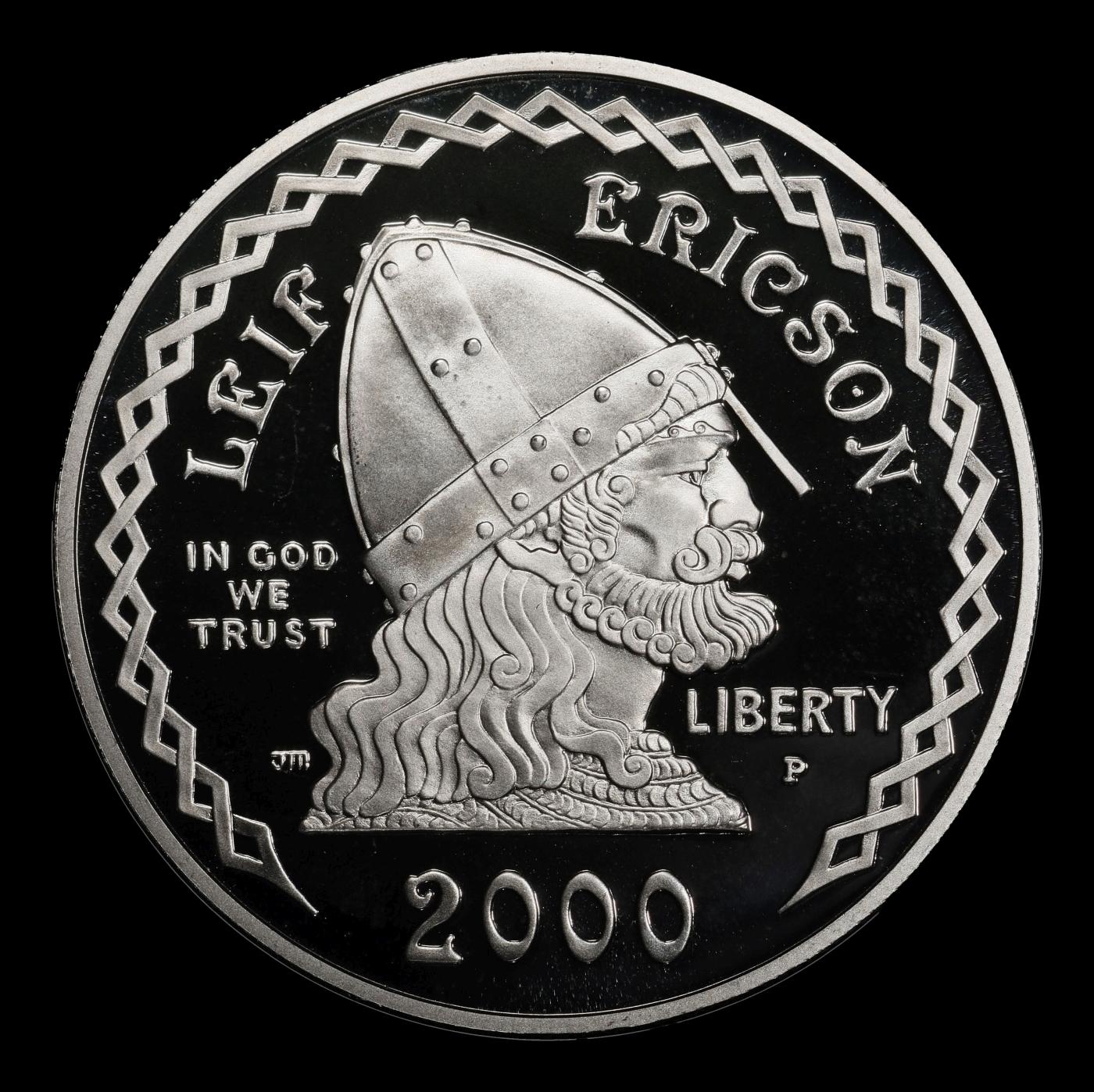 2000-P Leif Ericson Proof Modern Commem Dollar $1 pr70 dcam SEGS