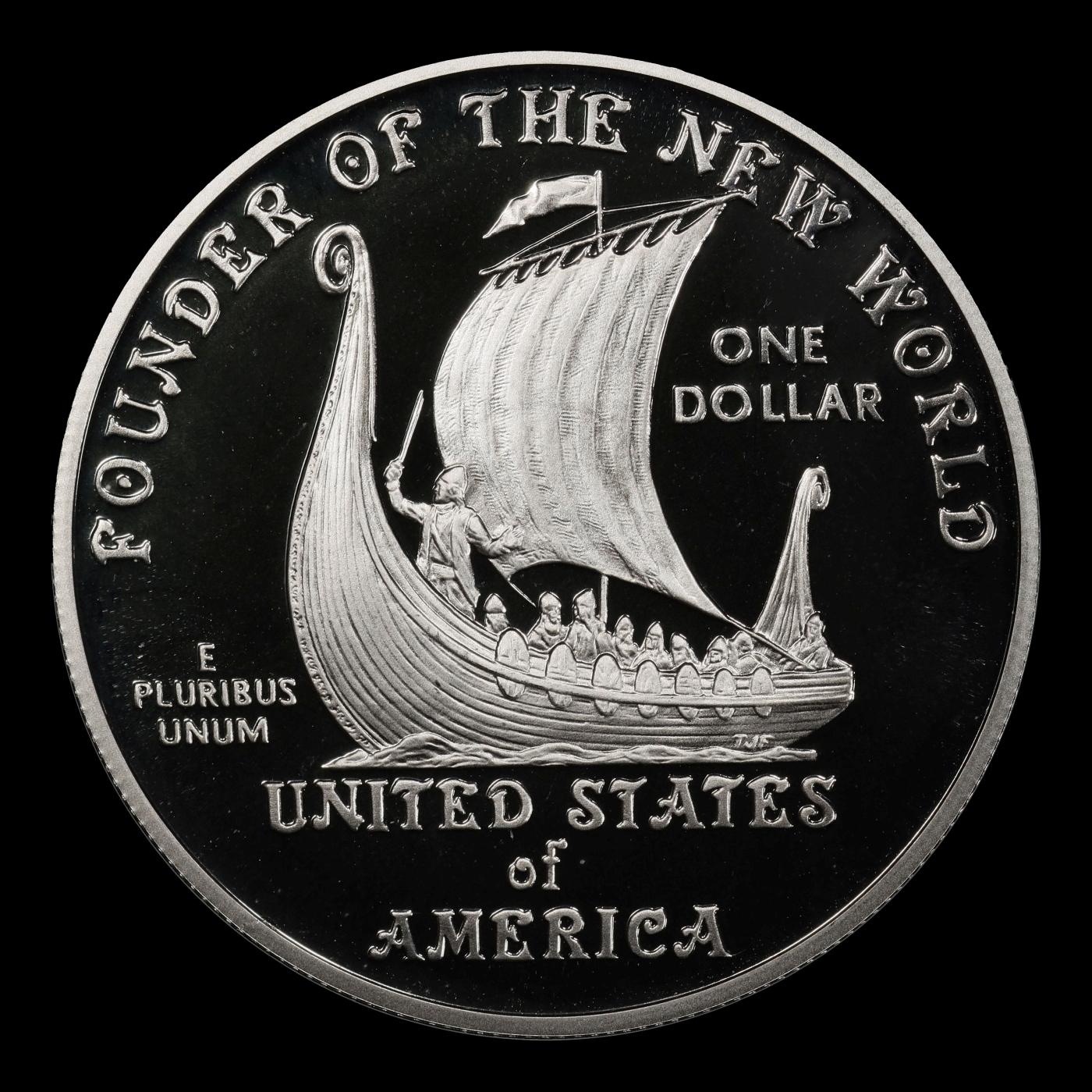 2000-P Leif Ericson Proof Modern Commem Dollar $1 pr70 dcam SEGS