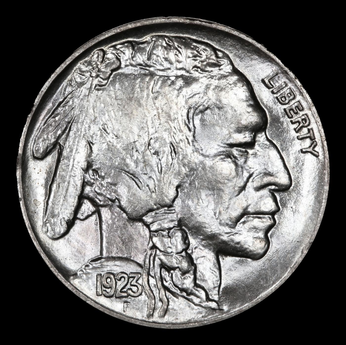 1923-p Buffalo Nickel 5c ms66 SEGS