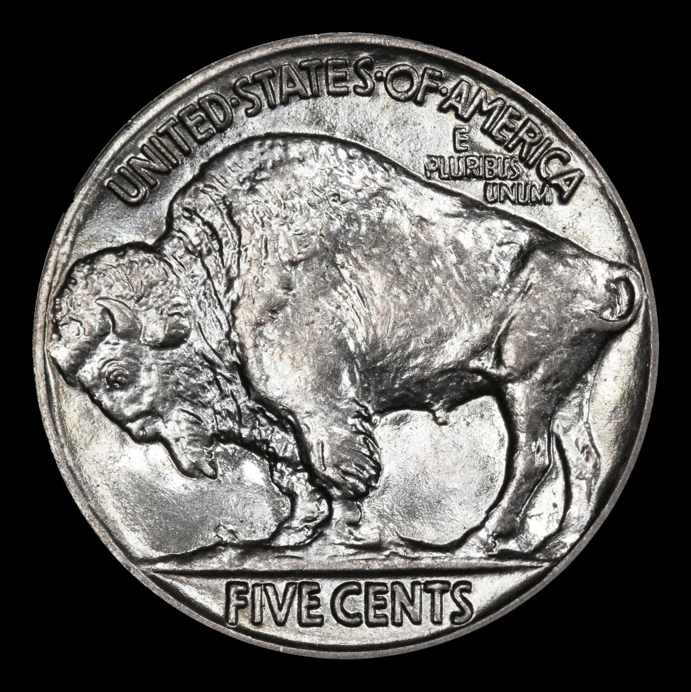 1923-p Buffalo Nickel 5c ms66 SEGS