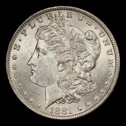 1881-o Morgan Dollar $1 Grades ms62+
