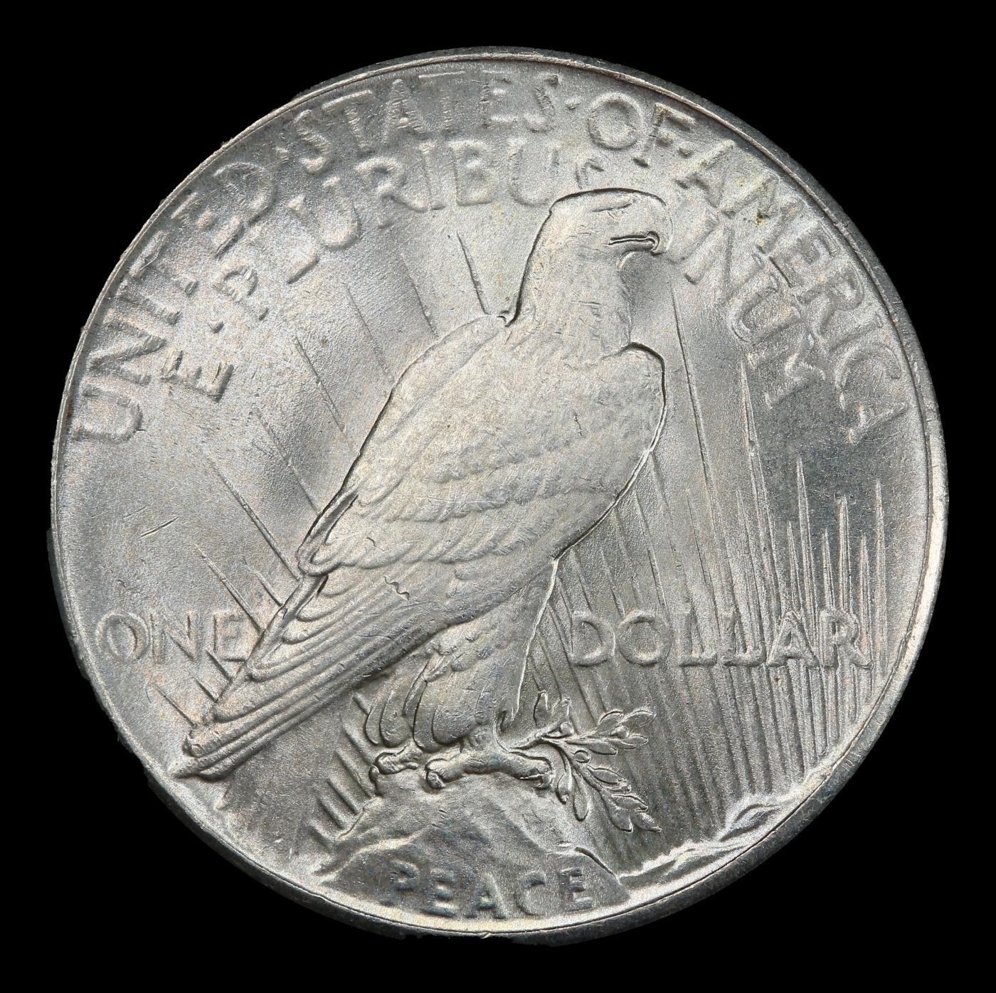 1926-p Peace Dollar $1 Grades ms65