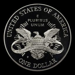 2001-P Capitol Proof Modern Commem Dollar $1 pr70 dcam SEGS