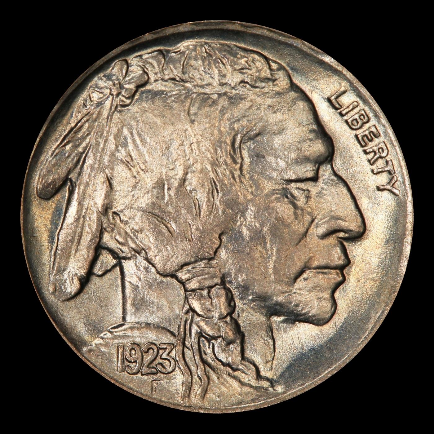 1923-p Buffalo Nickel 5c ms66 SEGS