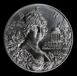 1999-p Dolley Madison Modern Commem Dollar $1 ms70 SEGS
