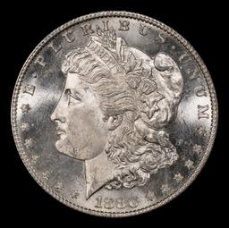 1880-s Morgan Dollar $1 Grades ms64