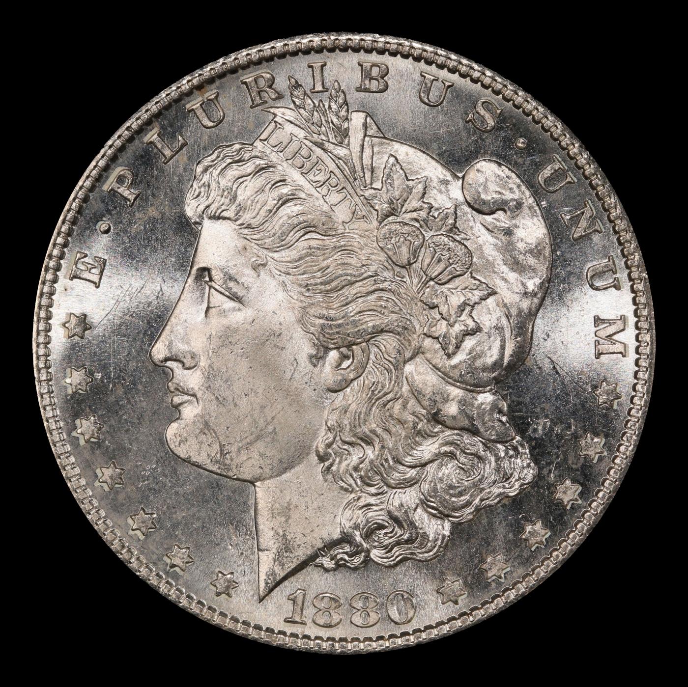 1880-s Morgan Dollar $1 Grades ms64