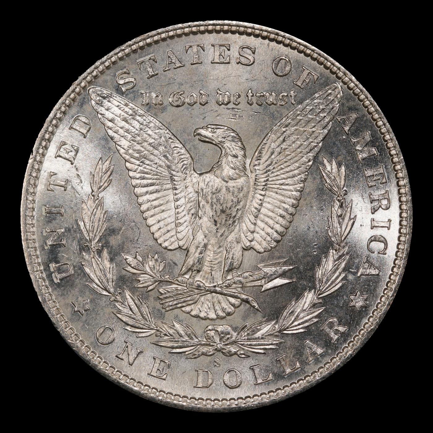 1880-s Morgan Dollar $1 Grades ms64