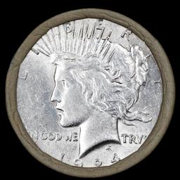 OD- Circ SEARS Morgan/Peace Dollar $1 Roll Silver 10 Coin 1886/1924 Ends