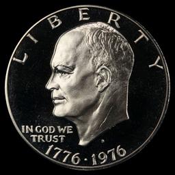1976-s Ty 2 Clad Proof Eisenhower Dollar $1 pr70 dcam SEGS