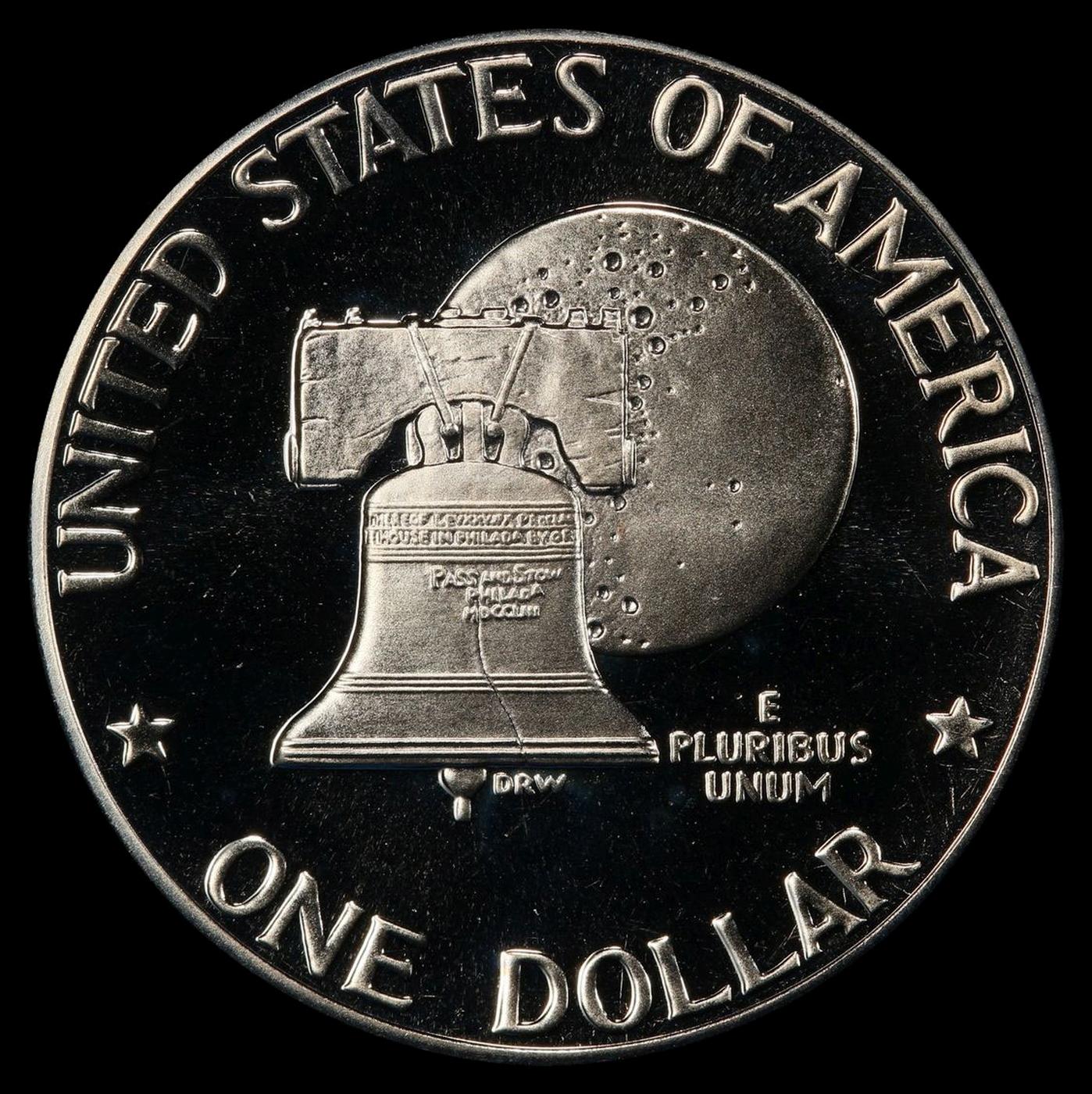 1976-s Ty 2 Clad Proof Eisenhower Dollar $1 pr70 dcam SEGS