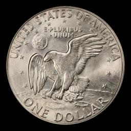 1972-d Eisenhower Dollar Near Top Pop $1 ms66+ SEGS