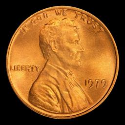 1979-p Lincoln Cent Near Top Pop 1c ms67 rd SEGS