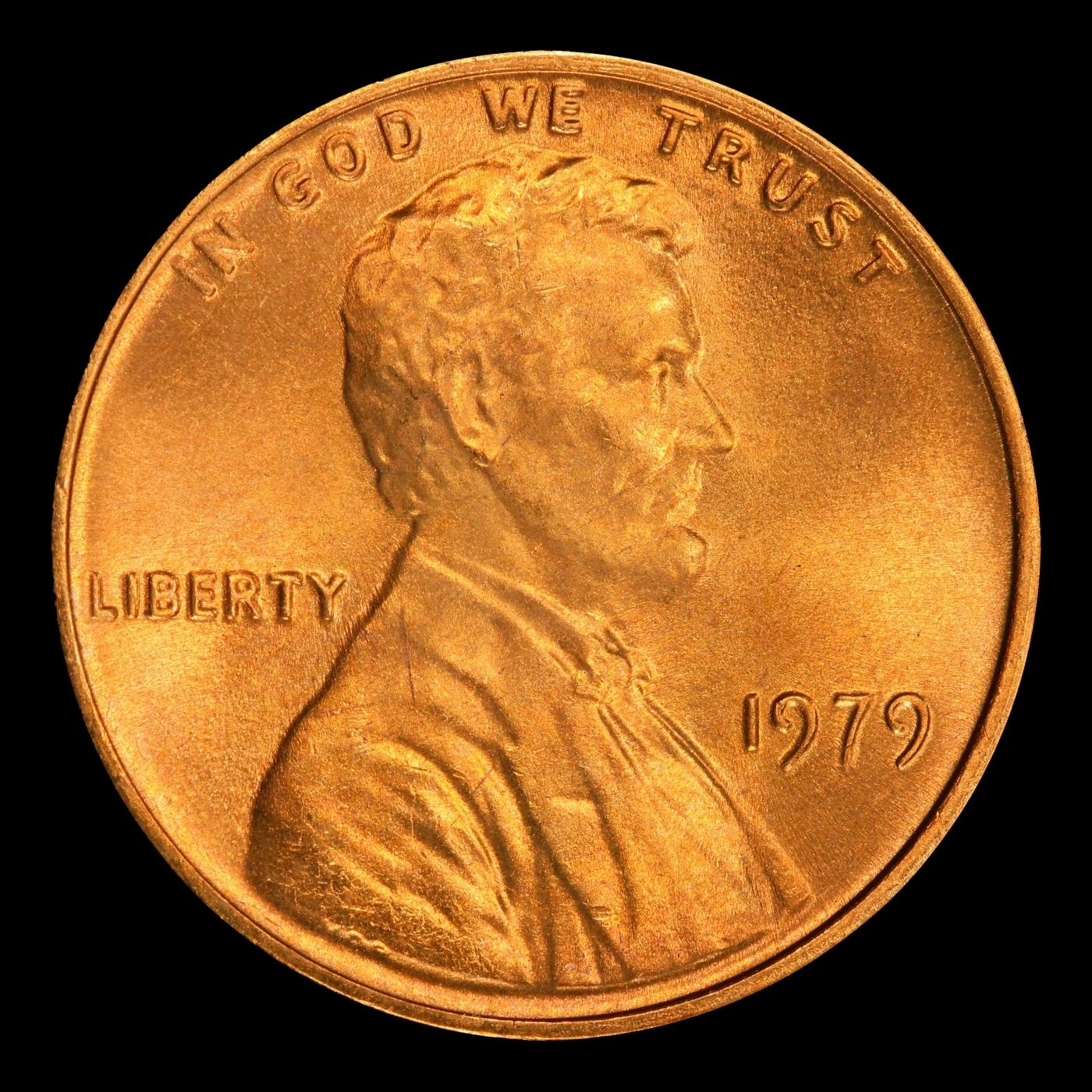 1979-p Lincoln Cent Near Top Pop 1c ms67 rd SEGS