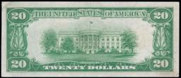 1928 $20 Gold Certificate FR-2402 Woods/Mellon Grades Choice AU/BU Slider