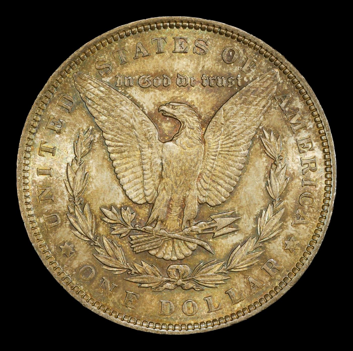 1894-p Morgan Dollar Toned $1 ms65+ SEGS