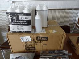 Wide Mouth Squeeze Bottles