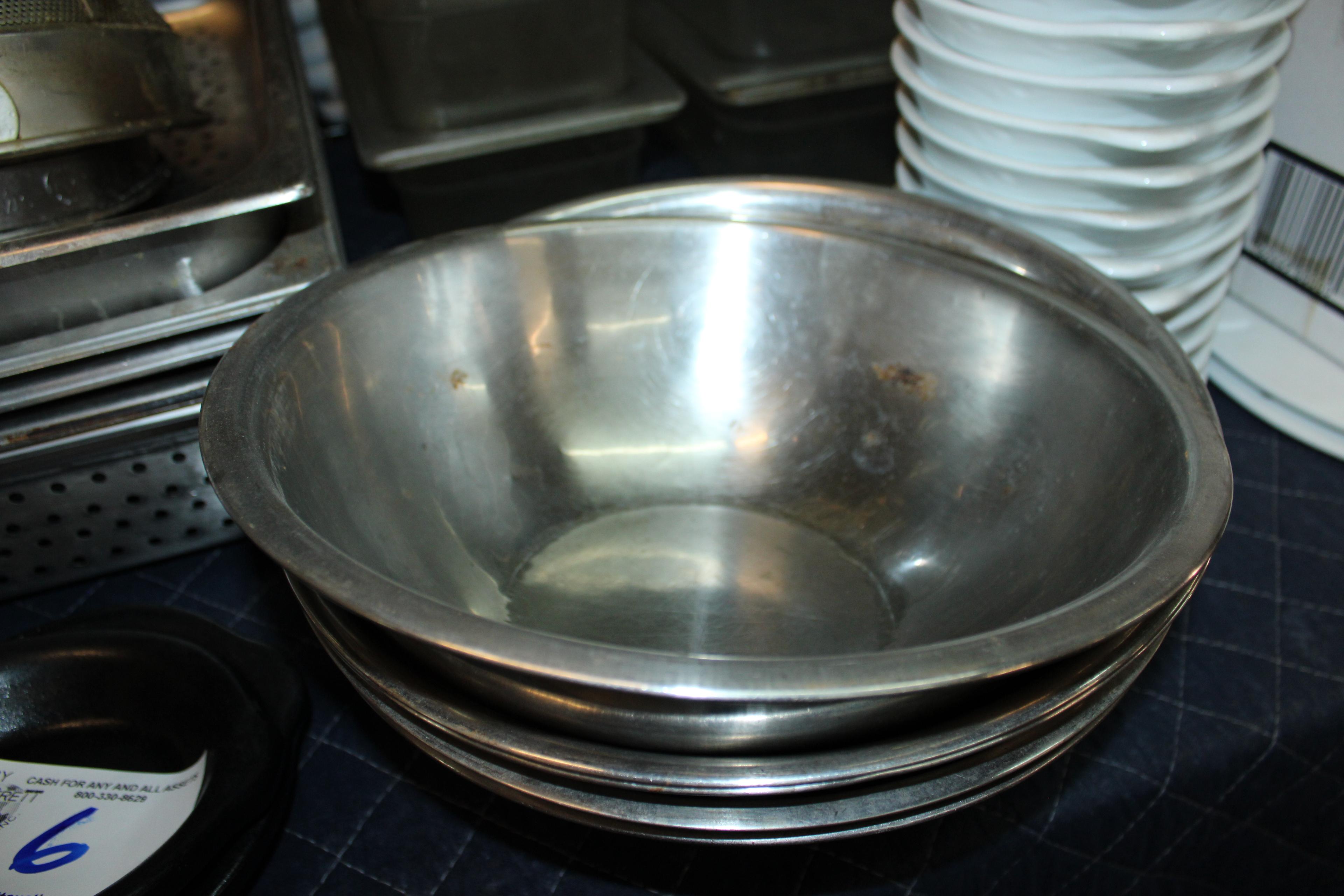 Stainless Mixing Bowls