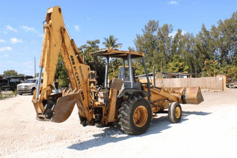 Ford 555D Backhoe Loader