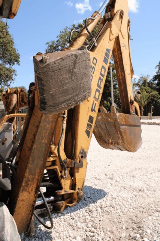 Ford 555D Backhoe Loader