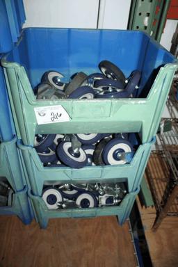 Tubs of Assorted Castors