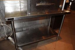 Stainless 24x48 Table