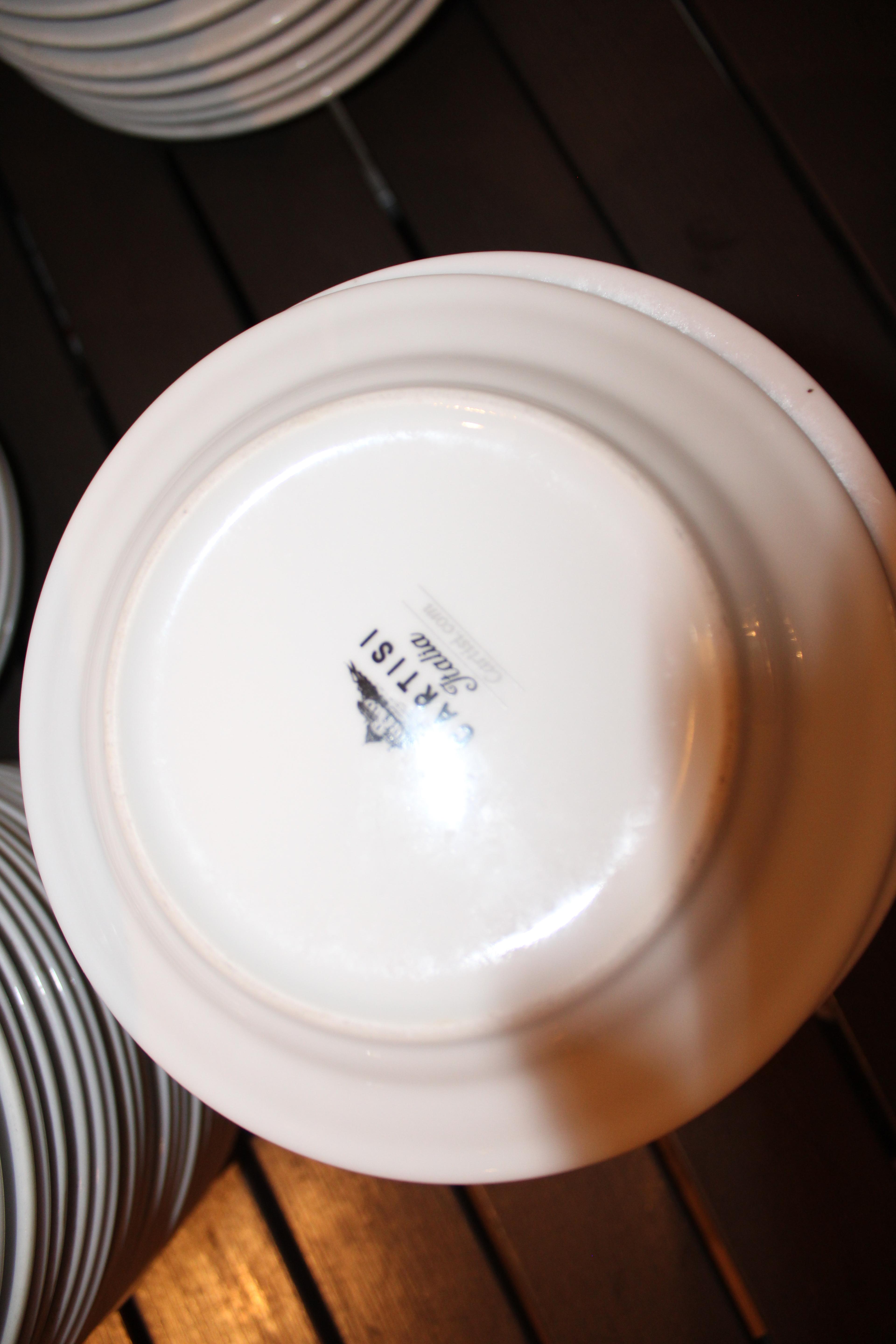 Cartisi Italia 6.5" White Plate