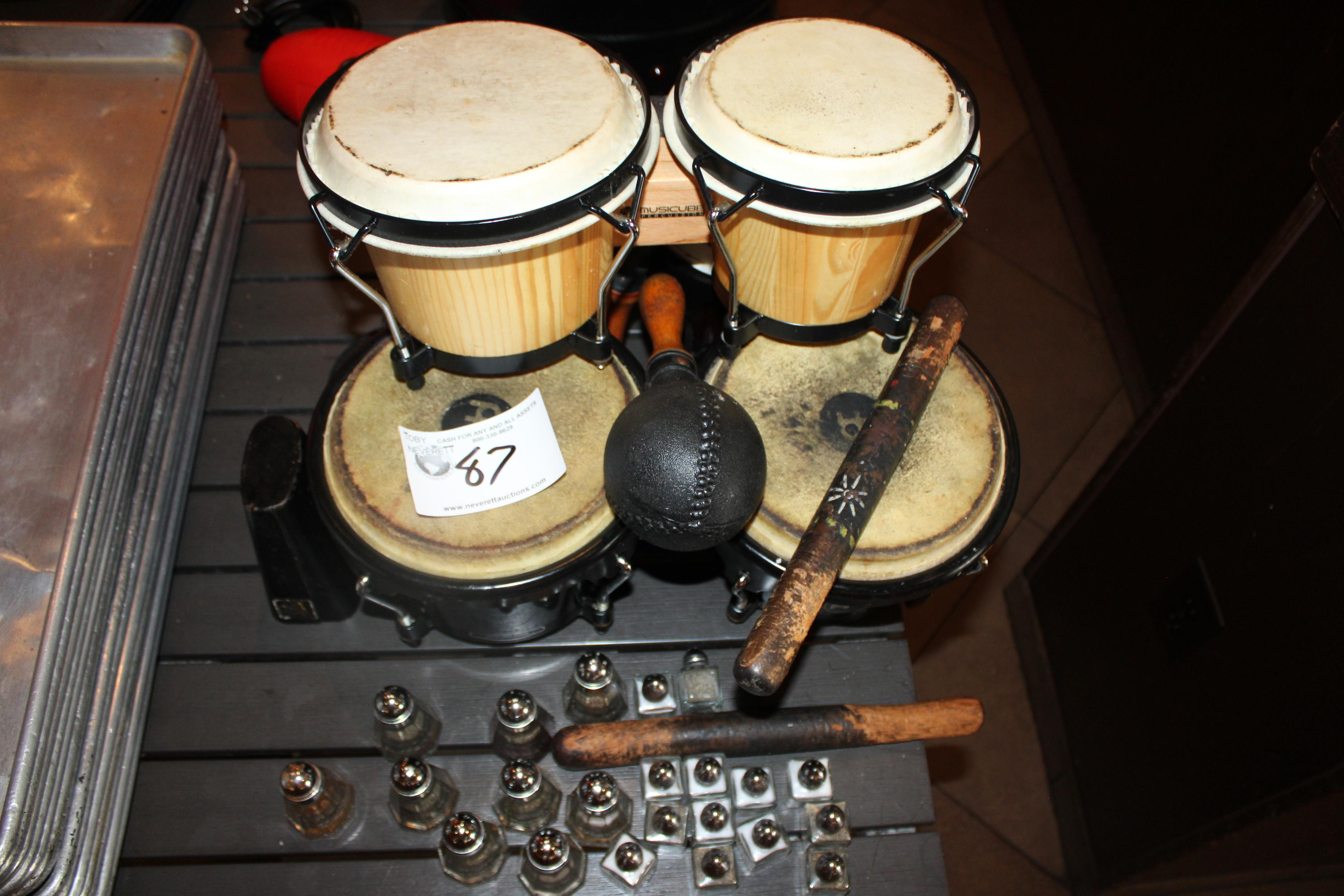 Assorted Drums, Salt & Pepper