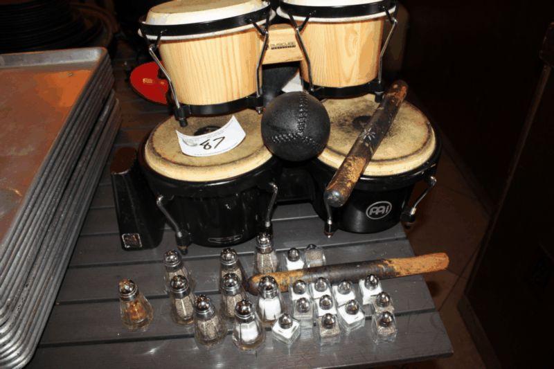 Assorted Drums, Salt & Pepper