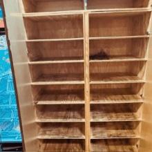 Custom Wooden Cabinet for Soda Cases