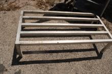 Aluminum 24x48" Dunnage Rack