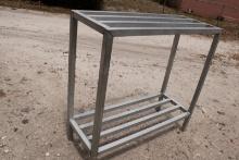 Aluminum 18"x48"x47" Dunnage Rack