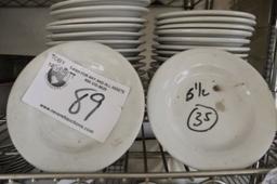 White 5.5" B&B Plates