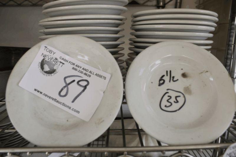 White 5.5" B&B Plates