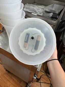 Illuminated Champagne Buckets