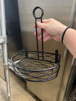 Black Condiment Holders