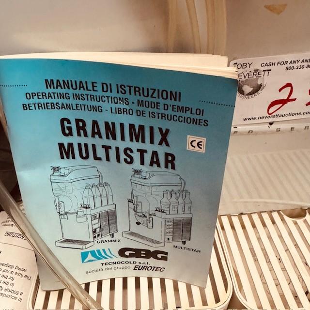 Granimix Multistar Frozen Drink Machine