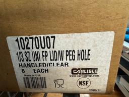 NEW Carlisle 1/3 Clear Poly Carbon Tops