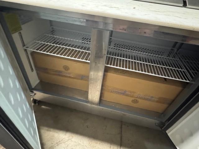 Val-Pro 72" Sandwich Prep with Double Overshelf