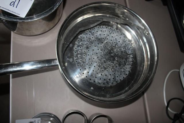 Saute Pan with Steamer Basket & Lid