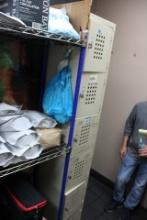 6 Compartment Lockers