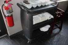 Carlise Black Utility Cart