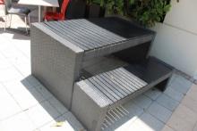 Outside 30"x72" Table with 2 Benches