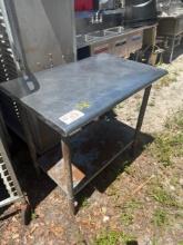 Stainless 24"x36" Table