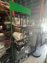 Metal Rolling 5 Shelf Cart
