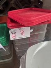 4qt Food Storage with Lids