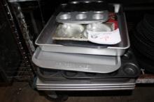 Assorted Muffin Pans & Bakeware