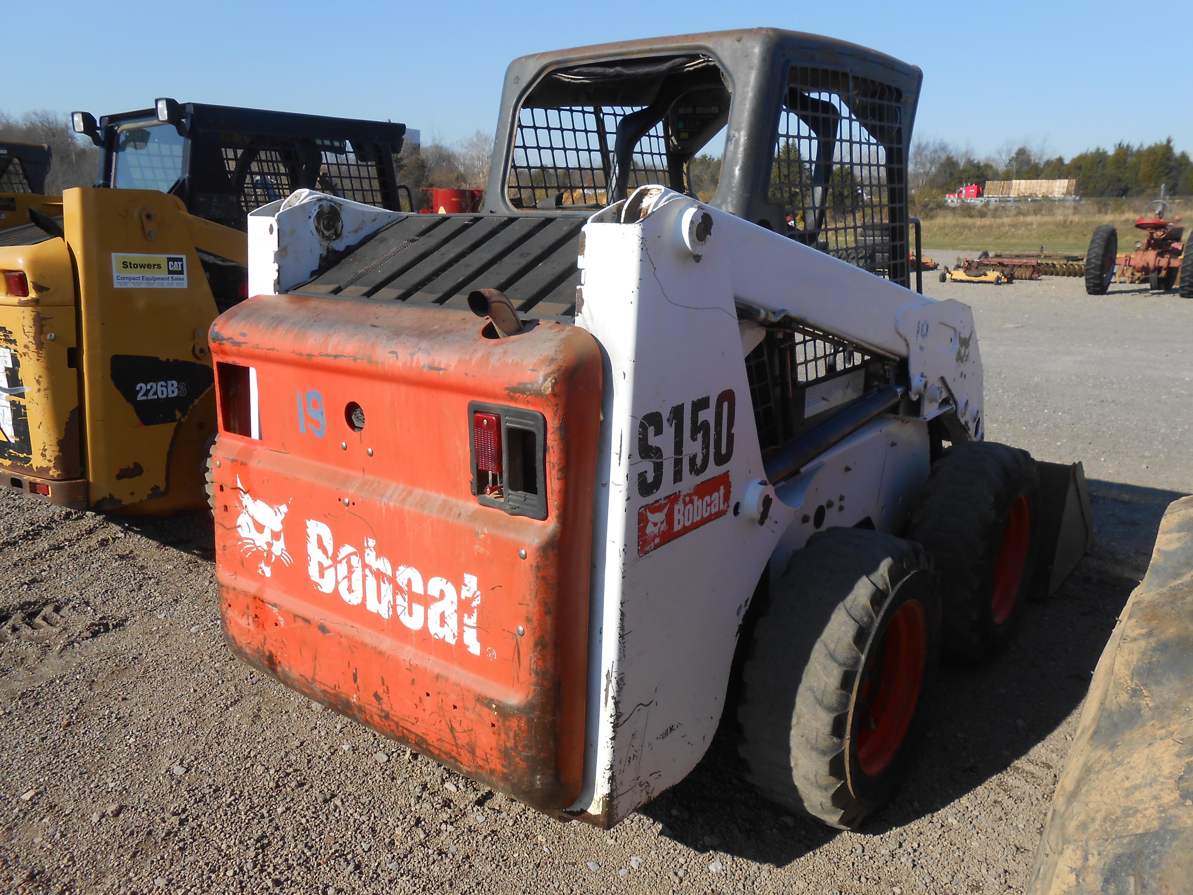2007 BOBCAT S150 SSL W / BUCKET,REMOTE HYD W/ 3170 HOURS